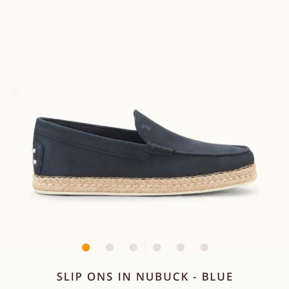 Tod’s Suede Slip On Loafers (Men’s US 10.5)